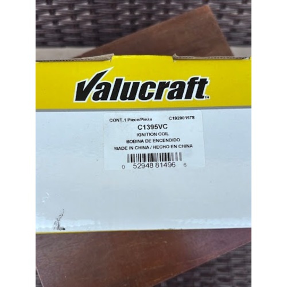 Valucraft C1395VC Ignition Coil Engine Management Replacement Part
